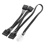 Modulares Kabel der 9-poligen Serie auf Molex 4-poligen D-Typ-Netzteil-Anschluss, perfekt für Super Flower LEADEX G650 Netzteil