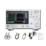 RIGOL Oszilloskop,DHO802 Tragbares Digitales Oscilloscope,70MHz Bandbreite,2 analoge Kanäle,12bit vertikale Auflösung,niedriges Grundrauschen,Unterstützung für mobile Netzteile