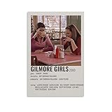 ENYPOLIS TV-Serie Gilmore Girls 90er Jahre Vintage-Poster und Drucke auf Leinwand, Wandkunst, Poster für Raumdekoration, ungerahmt, 30 x 45 cm