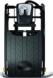 MICHELIN Doppelzylinder Fußluftpumpe – analog bis 4 bar | Starke Pumpleistung, rutschfeste Trittfläche, 67 cm Schlauch, Adapter & Manometer für PKW, Fahrrad & Bälle