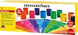 Eberhard Faber 575613 - EFA Color Malfertige Deckfarben, Set mit 13 Farben in Dosen zu je 18 ml, höchste Deckkraft, vermischbar, geeignet für unterschiedliche Maluntergründe