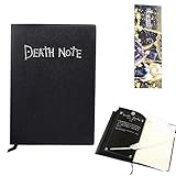 HONMY Death Note-Notizbuch mit Federstift, Mode-Anime-Thema Death Note-Cosplay-Notizbuch, Kann als Tagebuch und Notizbuch verwendet werden…