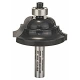 Bosch Professional Zubehör 2 608 628 397 Profilfräser D 8 mm, R1 6,3 mm, B 15 mm, L18 mm, G 60 mm