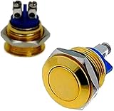 TronicXL Traktor Hupe Knopf 16mm kompatibel mit Fendt McCormick Deutz Eicher Lanz Bautz Holder Fahr Farmall Massey Ferguson Fiat Ford Güldner Hummel Lindner MacDonald MAN Normag Schlüter Schlepper