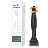 Derma Stamp Einstellbar, Microneedling Dermastamp 0-3mm, Microneedling Roller Hair Growth, Micro Needle Stamp mit 140 Titan Echte Nadeln, Derma Pen für Haar, Bart, Gesicht & Körper - Schwarz