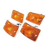 Blinker-Set vorne und hinten rechts + links, kompatibel mit Vespa PK 50 XL V HP