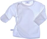 KRATZSCHUTZ Wickelhemdchen Ertslingsshirt Flügelhemdchen Baby Shirt Wickelshirt (62)