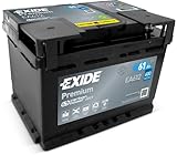 Exide Premium Carbon Boost EA612 61Ah Autobatterie