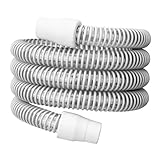 CPAP-Schlauch 180cm Universeller Beatmungsgeräteschlauch Atemgerät Schlauch Kunststoff Beatmungsgerät Zubehör, 22mm Schlauchanschluss