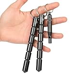 AMATHINGS Kubotan Selbstverteidigung Schlüsselanhänger mit ergonomischem Griff und Signal-Pfeife Selbstverteidigung Waffen legal, Selbstverteidigung Frauen, Verteidiguns Waffen für Frauen