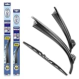 alca® Scheibenwischer mit Heckwischer passend für CHEVROLET CAPTIVA (10.2006-10.2018) SUPER FLAT Flachbalkenwischer