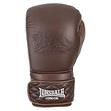 Lonsdale Unisex-Adult Vintage Spar Gloves Equipment, Vintage Brown, 14 oz EU