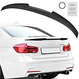 VEVOR GT Wing Autospoiler, 48,4 Zoll Spoiler, Kompatibel mit 2012-2018 BMW F30, Hochfestes ABS-Material, Einbrennlackierung, Auto Heckspoilerflügel, Rennspoiler für Autos, Schwarz glänzend