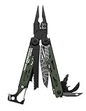 Leatherman Signal Multi-Tool - 19 Werkzeuge für Camping & Survival - Grün