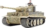 TAMIYA 300035194 300035194-1:35 WWII Sonderkraftfahrzeug 181 Tiger I Mid Production (1),originalgetreue Nachbildung, Plastik Bausatz, Basteln, Modellbausatz, Zusammenbauen, unlackiert, grün