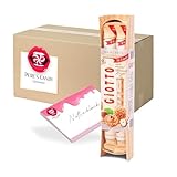 Pere's Candy Bundle für Giotto Stange 6 x 154 g Milch-Haselnuss-Creme-Füllung + Pere's Candy Notepad DIN A7-25 Blatt