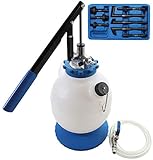 BGS 9992 | Getriebeöl-Befüllgerät mit Handpumpe | mit 8 Adaptern | 7 l | Öleinfüllgerät