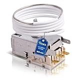VIOKS Thermostat 900mm Kapillarrohr Ersatz für Liebherr 6151086 Ranco K59-H1300 Thermostate & Zubehör für Kühlschrank Gefrierkombination / Liebherr Kühlschrank Thermostat