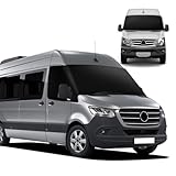 MaxEarn für Mercedes Sprinter 2019-2023 Auto Windschutzscheiben Abdeckung, 600D Wasserdicht Sonnenschutz Frontscheibe Thermomatten, Blackout Anti-UV/Frost/Ice/Staub Wrap Cover für Mercedes Sprinter