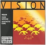 Thomastik VI100 Strings for Violin Vision synthetic core, set 4/4 medium, removable ball, focussed tone, pure and open