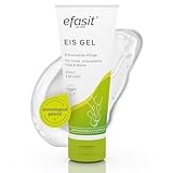 efasit Eisgel, 75 ml – kühlendes Fuß- & Bein-Gel mit Menthol & Grapefruitextrakt, erfrischt müde Beine, belebt & vitalisiert