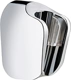 hansgrohe Duschkopfhalterung, Duschhalterung für Brauseschläuche mit konischer Mutter, Handbrause Halterung, Chrom, 28321000