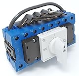 Kraus & Naimer KG63B K950 VE2 +F437 Umschalter 4-polig 63A mit Stellung Netz 0 Notstrom Schnappbefestigung Lastschalter