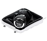 L & P Car Design L&P A261-1 Schaltsack Schaltmanschette Schwarz Schaltknauf 6 Gang 12mm kompatibel mit Passat 3C B6 3C2 3C5 Bj. 2005-2011 Rahmen Komplettset Knauf als Plug Play Ersatzteil 3C0711113