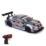 CMJ RC CARS Audi RS5 DTM, offiziell Lizenziertes ferngesteuertes Auto im Maßstab 1:24 2,4 GHz Red Bull (1:24 Audi DTM)