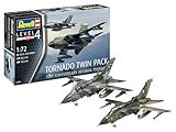 Revell Modellbau, 50th Anniversary Tornado, Bausatz, Maßstab 1:72, 310 Teile, Bastelset ab 12 Jahren, Detailgetreues Modell, Militärflugzeug, Authentische Nachbildung