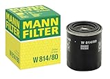 MANN-FILTER W 814/80 Ölfilter - für Pkw + Transporter