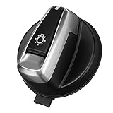 Bumdenuu FüR BMW 3-Series E90 E91 LCI X1 E84 E88 E82 Front Scheinwerfer Schalter Drehbar Knopf 9169405 61319169405