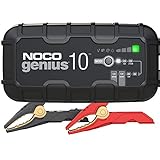 NOCO GENIUS10EU, 10A Ladegerät Autobatterie, 6V/12V KFZ Batterieladegerät für Auto und Motorrad, Erhaltungsladegerät und Desulfator für AGM, Gel, Start-Stopp, EFB und LiFePO4 Lithium Batterien