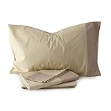 Bettwäsche-Set Zucchi Ava, komplett für ein Doppelbett Einheitsgröße beige