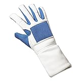 WDAA Fechthandschuhe Erwachsene und Kinder Fechtausrüstung Dreifache Handschuhfolie Degenschwerthandschuhe Trainingshandschuhe - Kunstleder