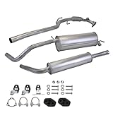 Ferroz Export Ersatz für Auspuffanlage ab Kat VW POLO 9N 1.2, Fabia, Ibiza 2001-2005 Auspuff Komplett