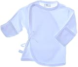 KRATZSCHUTZ Wickelhemdchen Ertslingsshirt Flügelhemdchen Baby Shirt Wickelshirt (56)