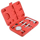 Förderbeginn Messuhr, Statischer Regleradapter-Einstellsteckersatz Kraftstoffdruckprüfgerät, Einspritzpumpen Timing Messgerät für Turbodieselmotoren Autoreparatur Kompatibel mit VW T3 T4