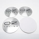 4 Stück Nabendeckel Aufkleber für OZ 60mm,Nabenkappen Abzeichen Sticker Auto Radnabenkappen Aufkleber Felgen Aufkleber Dekorationsaufkleber,A