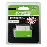 abcd123 EcoOBD2 Economy Kraftstoffsparer NitroOBD2 Chip-Tuning-Box Für Dieselautos Benzin Autobenzin 15 Kraftstoffersparnis Mehr Leistung Chiptuning-Box Für Alle Fahrzeuge Ab Baujahr 1996