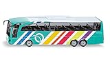 siku 3738001, Mercedes-Benz Travego Reisebus RATP Frankreich, 1:50, Metall/Kunststoff, Multicolor, Öffenbare Türen und Klappe