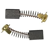vhbw 2X Kohlebürste 17 x 11 x 7mm Ersatz für Hitachi/Hikoki 999073, 999-056 für Handkreissäge, Meißelhammer