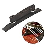 Jazz-Gitarrenbrücke, schwimmende Archtop-Brücke mit verstellbarem Daumenrad für Archtop-Gitarren