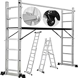 ????????? Gerüst CF-103A | ? ????? ???????? - Trittleiter - Rollgerüst - Haushaltsleiter - Arbeitsbühne - Anlegeleiter - Alu Leiter - Leitergerüst - Baugerüst (7 Sprossen)