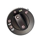 Baytter Lichtschalter Scheinwerferschalter NSW Nebelscheinwerfer Scheinwerfer für Audi A4 Avant A4 Cabriolet 8E0941531A 8E0941531 (Ohne FIS)