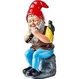 Heissner Original Gartenzwerg Wendelin, Flötenspieler