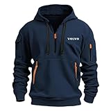 FLOATING Kapuzenjacke Herren Vo-lv.o, Atmungsaktiv Kapuzenpulli, Ideal für Freizeit und Sportbekleidung(Multicolor 2,3XL)