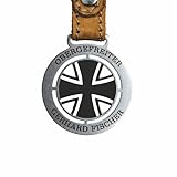 Eisernes Kreuz Schlüsselanhänger – Metall-Schlüsselanhänger mit Kreuz-Abzeichen, Sammlerstück im Militär-Stil, Geschenk für Sammler und Soldaten (Schlüsselanhänger)