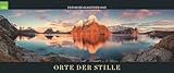 GEO - Panorama: Orte der Stille 2025 - Wandkalender für Ruhe und Besinnung, Großformat 120x50 cm, mit Bildern Ruhiger Refugien