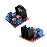 zalati Motor Drive Controller Board L298N Dual H Bridge DC Schrittmotor Treibermodul Kompatibel mit Arduino